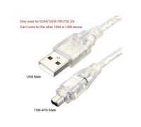 Pont de données haute performance, câble Firewire vers USB, interface périphérique parallèle bidirectionnelle assurant une connectivité