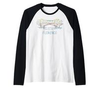 Pont de Florence - Souvenir de Voyage - Ville Historique - Cadeau Historique Manche Raglan