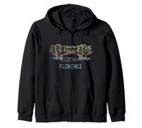 Pont de Florence - Souvenir de Voyage - Ville Historique - Cadeau Historique Sweat à Capuche