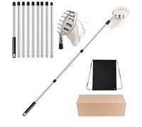 Pont de fruits : long ergonomique avec panier pour récolter des pommes, des mangues et des oranges | Outils de jardin légers pour la récolte en plein air, l'agriculture, le