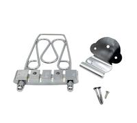 Pont de guitare électrique universel à 4 cordes avec conception ajourée pour amplifier les sustains et la sortie sonore dynamique Pont de remplacement pour basse
