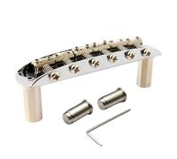 Pont de guitare, pièces de rechange pour guitare électrique | Pont fixe rigide | Pour la scène de l'atelier à domicile Réparation d'exercice d'enregistrement studio de performance en direct
