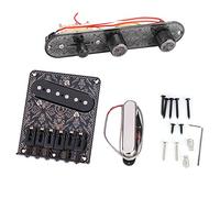 Pont de guitare Plateau de commande à simple bobinage pour plaque de contrôle du volume Commutateur de commande pour circuit de pour guitare TL.