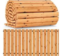 Pont de jardin antidérapant enroulable pour l'extérieur