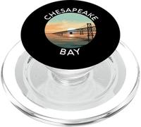 Pont de la Baie de Chesapeake, Maryland, Annapolis, île Kent, Crabe PopSockets PopGrip pour MagSafe