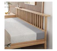 Pont de matelas en mousse à mémoire de forme pour lits jumeaux/double/grand lit/très grand lit et canapés Gris clair 177,8 x 10,2 x 20,3 cm Élimine les espaces pour un confort ultime