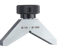 Pont de mesure de profondeur TB 66 p.D.10-100mm forme de prisme pour comparateurs KÄFER