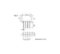 Pont de redressement 50V-4A (RS401/L)