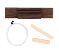 Pont De Remplacement Pour Ukulélé - Fournitures pour Instruments de Musique | Set De Cordes Et Chevalet D'ukulélé,Pour Musiciens, Artistes, Techniciens, Concerts, Atelier et Pratique à Domicile
