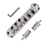 Pont de rouleau pour guitare, instruments à cordes Tune Bridge | Le remplacement des guitares électriques comprend 2 clés pour débutants, femmes, hommes, musiciens