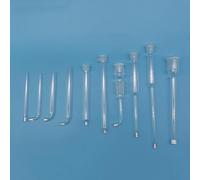 Pont de sel à noyau de en céramique poreuse, 1 pièce, for électrode de référence, outil auxiliaire électrochimique(Straight 80mm)