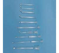 Pont de sel à noyau de sable en céramique poreuse, outil accessoire d'électrode de référence électrochimique for des performances améliorées, 1 pièce(Straight 130mm)