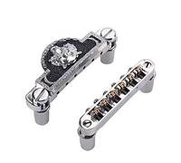 Pont De Selle À Roulettes Pour Guitare Électrique De Style Lp, Pièces En Métal Chromé Or, Accessoires