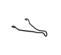 Brooks England B67 S/countness/flyer S Saddle Rod And Loop Argenté Black