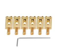 Pont de Selle de Guitare électrique, 6 pièces Tremolo, Accessoire de Performance pour Guitare électrique, avec Une clé, pour Musiciens Professionnels et Amateurs
