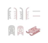 Pont de ski personnalisable en élastomère pour colophane et artisanat