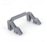 Pont de Train modèle en Plastique, échelle 1:220, pour Paysage d'outre-mer, décoration de bâtiment ferroviaire
