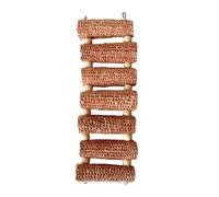 Pont d'échelle pour hamster | Épi de maïs pour animaux domestiques, pont à longue arche, pont d'échelle pour habitat de cage, pont suspendu pour hamster échelle perroquet pliable