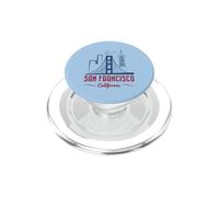 Pont du Golden Gate, Ligne d'horizon Simple de San Francisco en Californie PopSockets PopGrip pour MagSafe