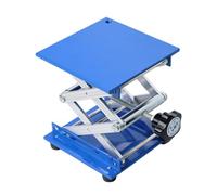 Pont élévateur de laboratoire, pont élévateur 200 x 200 mm, support à ciseaux, table élévatrice en acier inoxydable en oxyde d'aluminium de 80 mm à 326 mm, capacité de charge 20 kg, pour le levage de