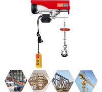 pont élévateur électrique de 400 kg, moteur puissant, vitesse de levage élevée, construction en acier allié durable