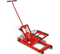 Pont élévateur hydraulique pour moto ATV 680 kg rouge