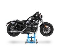 Cric moto ConStands Mini-Lift bleu bequille d'atelier leve