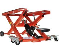 Pont élévateur moto ciseaux élévateur hydraulique Citomerx XL 500 kg - cric d'atelier professionnel pour moto et scooter
