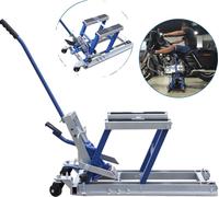 Pont élévateur pour motos, Charge maximale 680 kg,simple par pédale, Construction robuste