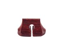 Pont en Bois D’erhu By100, Pièce D’instrument en Palissandre | Accessoire Musical Rouge, Finition Soignée et Structure Robuste, pour Montage Complet et Sonorité Harmonieuse