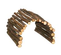 Pont en bois pour rongeurs bois Kerbl (x1) Marron 27x16 cm