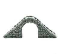 Pont en pierre pour bonsaï, aquarium, aménagement paysager, rocailles et décoration zen de table (taille L)