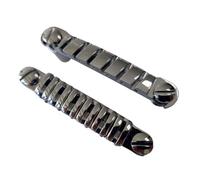 Pont et cordier de guitare for IBZ Quik Change III, Gibraltar III fixe for série ARTCORE/AX/AM, couleur or noir chromé, 1 ensemble(Chrome)