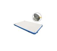 vidaXL Pont flottant gonflable Plateforme de natation 92722 300x150x15 cm Bleu et blanc