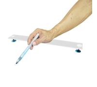 Pont incliné d'artiste - Support réglable en acrylique, support de dessin | Repose-main d'artiste penché confortable, support de bras réglable pour artistes, étudiants, enseignants
