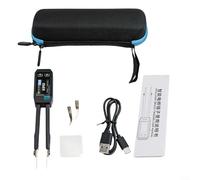 Pont mètre numérique rechargeable pour LCR-ST1, testeur de composants portable à trois fréquences avec affichage couleur, pince à épiler intelligente pour mesure de la résistance à l'inductance de