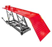 Pont moto pneumatique mobile 450kg 2200x680mm MW Tools TPSL450