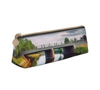 Pont Paysager Des Pays-Bas Trousse Scolaire Triangle Étui À Crayons Portable Etuis À Crayons Pour Travail Bureau Femmes