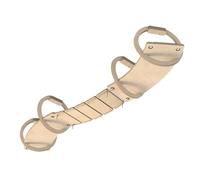 Pont pour chat monté au plafond, passerelle en contreplaqué robuste pour chats, capacité de charge de 49,9 kg, passerelle murale pour chat avec patin en feutre, idéal pour les appartements et les
