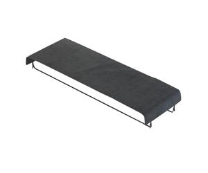 Pont pour deux à deux lits King - Connecteur réglable de 33 pieds de long, jonction pour matelas avec sangle avec boucle en métal, remplissage en mousse à mémoire de forme 25D pour la