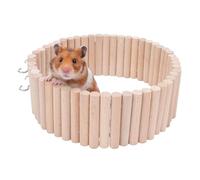 Pont pour Hamster et NAC Tunnel en Bois Flexible pour Petits Animaux