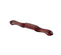 Pont Protecteur pour Erhu By121 en Bois de Santal Rouge | Pièce de Rechange pour Ancien ou Endommagé, Améliore le Ton, Finition Marron sur Peau de Serpent