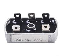 Pont-redresseur 50 A 1000 V pour générateur d'éolienne à diode triphasée PMA avec boîtier métallique isolé électriquement et protection thermique (A)