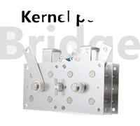 Pont redresseur, courant maximal 200A, évaluation de la tension 400V, température de fonctionnement -40°C à 125°C, haute efficacité