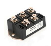 Pont redresseur, pièce MDS 20 A-1200 A 1600 V avec plaque de base en cuivre triphasée noire pour équipements industriels (MDS160A)