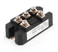 Pont redresseur, pièce MDS 20 A-1200 A 1600 V avec plaque de base triphasée en cuivre noir pour équipements industriels (MDS60A)