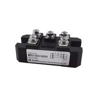 Pont redresseur triphasé 150 A 1600 V MDS150A1600V 12 V 24 V 36 V 48 V 220 V 480 V 600 V AC-DC module haute puissance(MDS150A1600V)