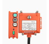 Pont roulant industriel à chaîne, Télécommande industrielle sans fil F21-2S IP65-40 °C à 80 °C 100 m AC/DC VHF/UHF(1in1,UHF 425-446Mhz-AC 220V)