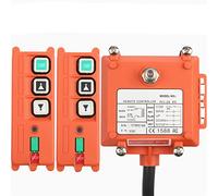 Pont roulant industriel à chaîne, Télécommande industrielle sans fil F21-2S IP65-40 °C à 80 °C 100 m AC/DC VHF/UHF(2 in 1,VHF 310-331Mhz-AC 36V)