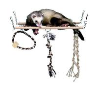 Pont suspendu - TRIXIE - 35 × 15 cm - Bois - Pour rongeur